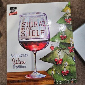 NIB Shiraz On The Shelf Christmas Wine Tradition White Elephant Dirty Santa One